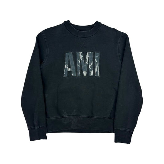 Vintage Ami Paris Pullover schwarz M