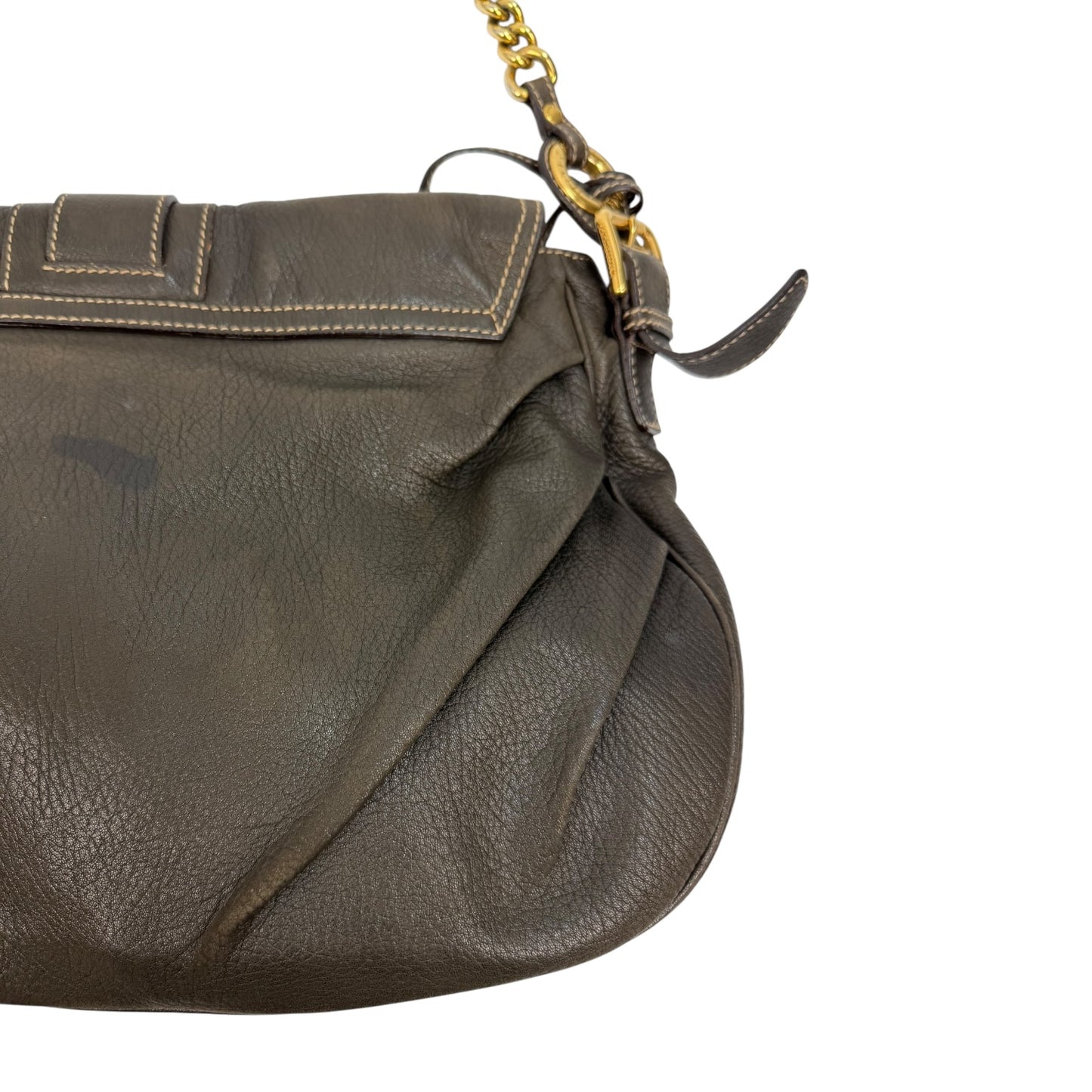 Vintage Dolce & Gabbana Miss Charles Bag braun / Gold