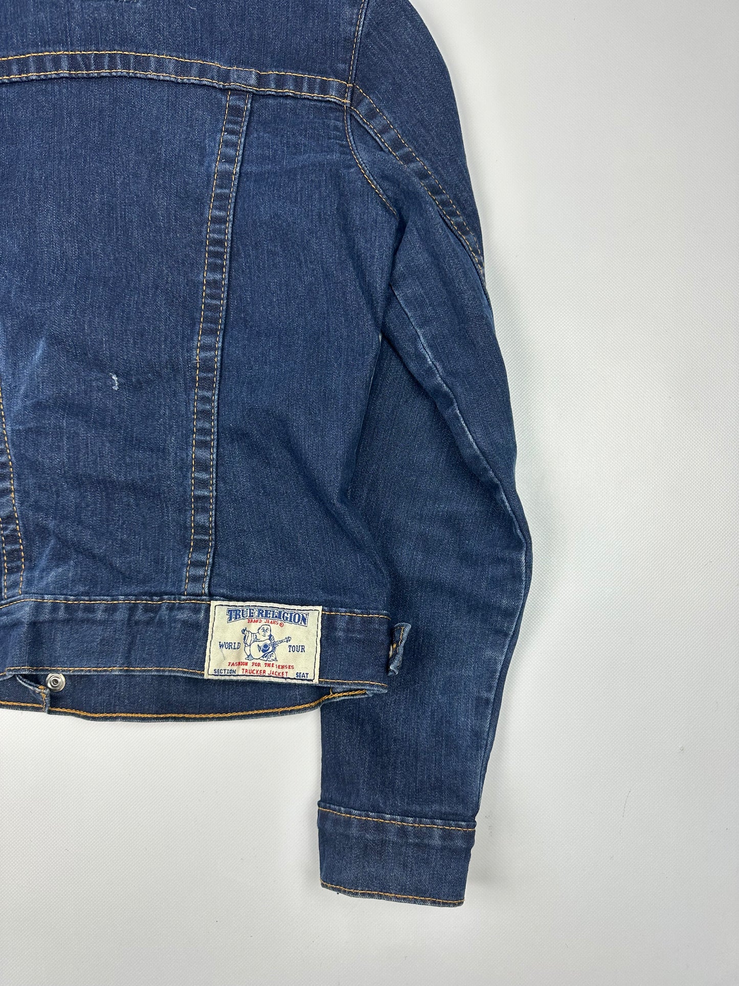 Vintage True Religion denim jacket blue S
