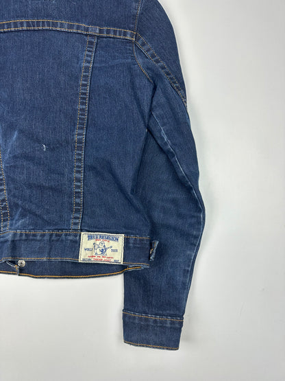 Vintage True Religion denim jacket blue S