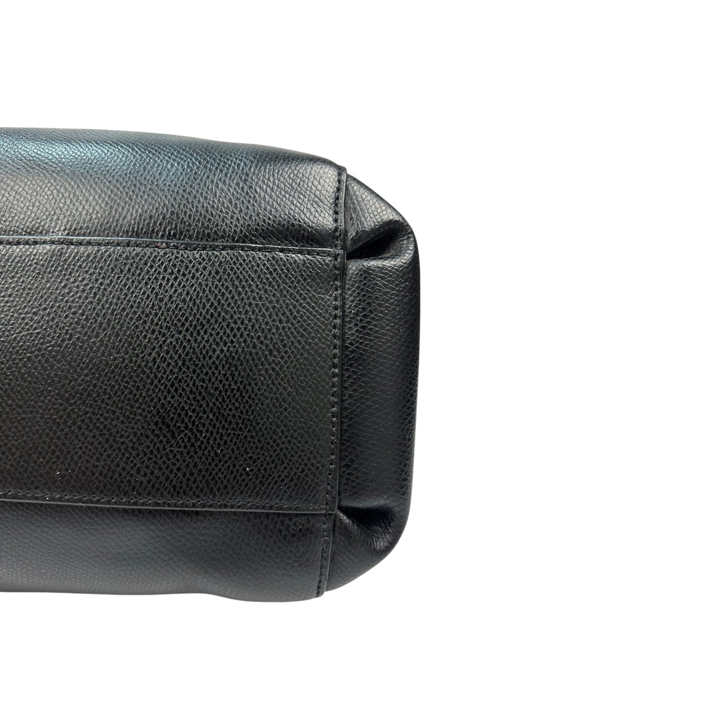 Coach Handtasche schwarz / gold