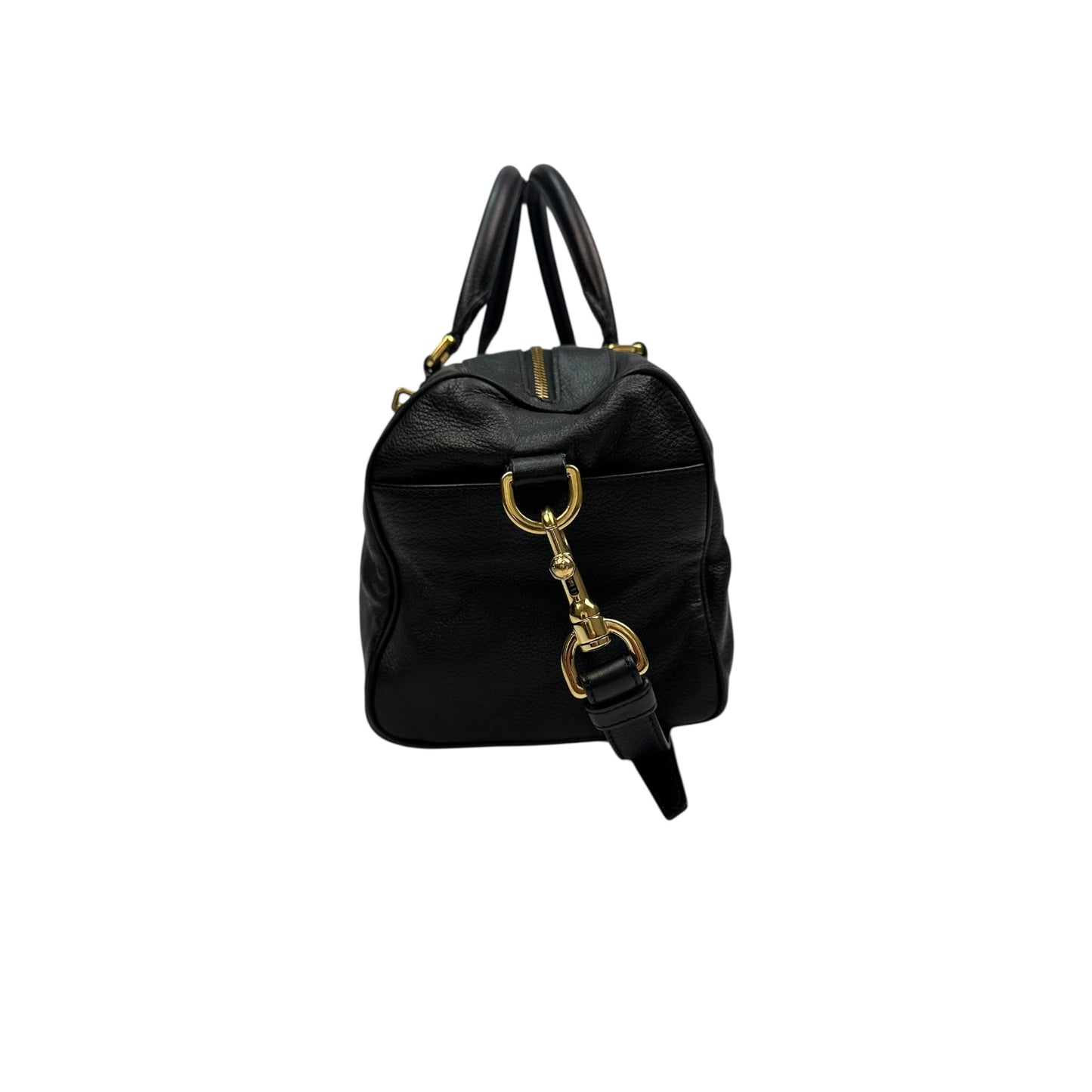 Vintage Loewe Handtasche schwarz