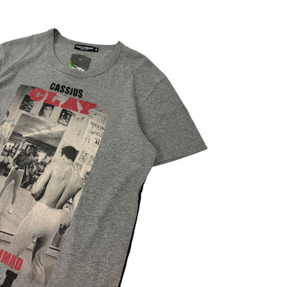 Vintage Dolce & Gabbana Muhammad Ali T-Shirt grau Gr. 46