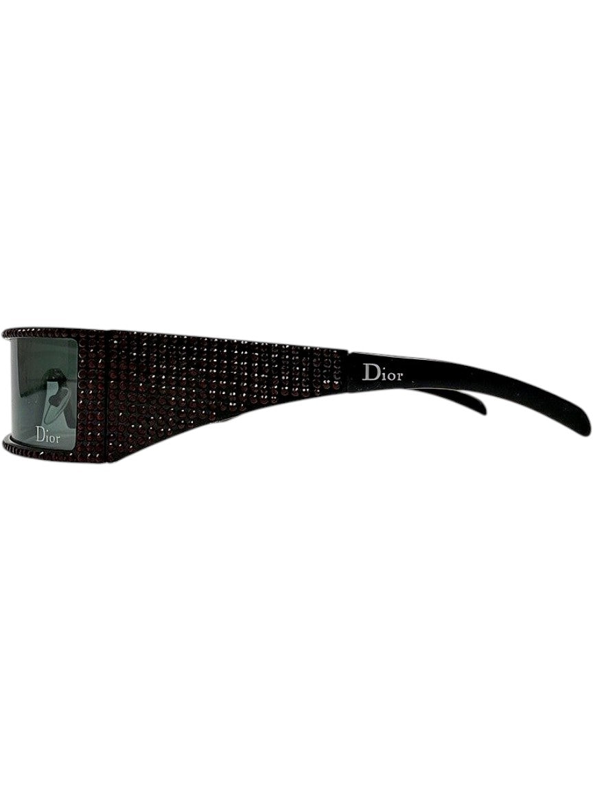 Archive Christian Dior X Swarowski "PUNK" by Galliano SS2003 rot