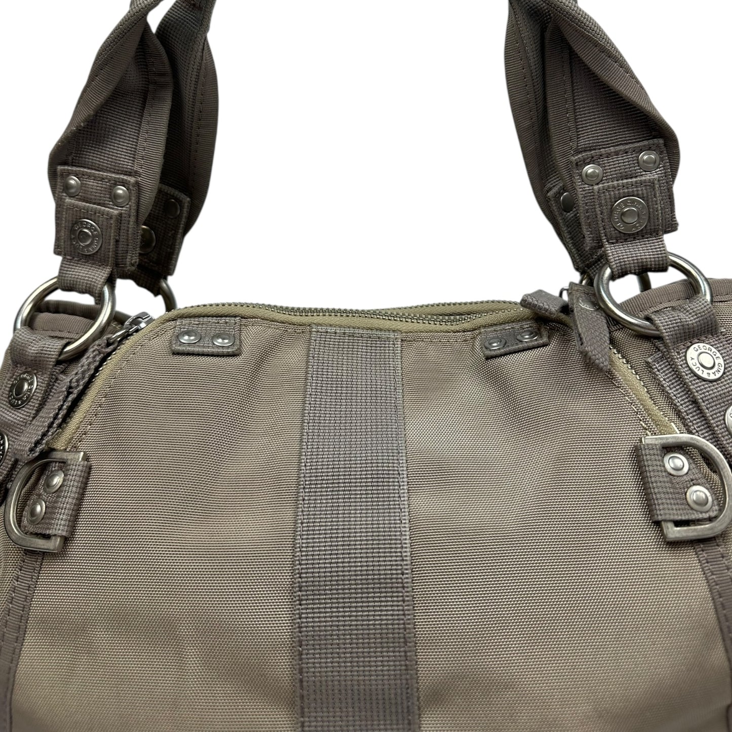 Vintage GG&L Handtasche beige
