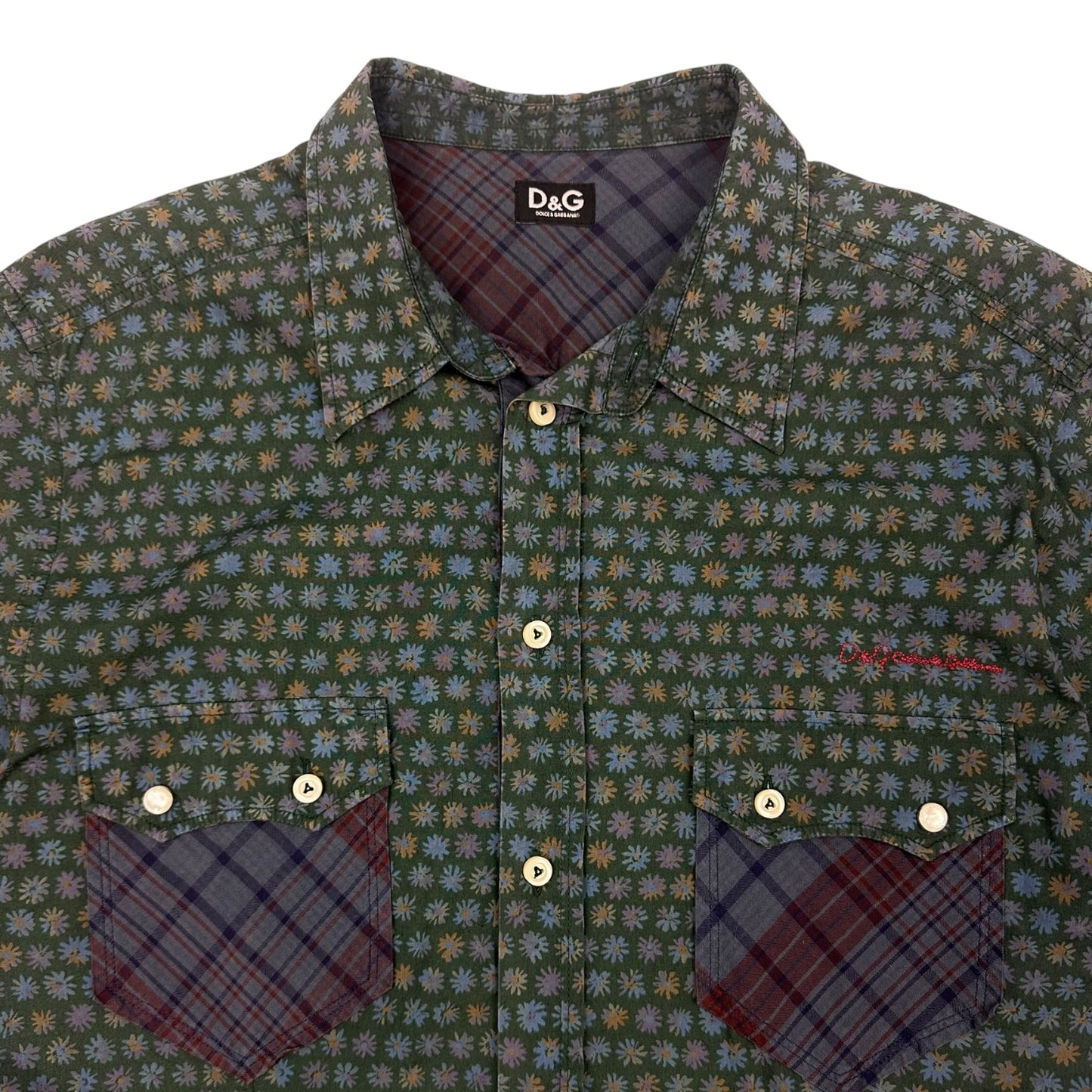 Vintage Dolce & Gabbana Polohemd grün L