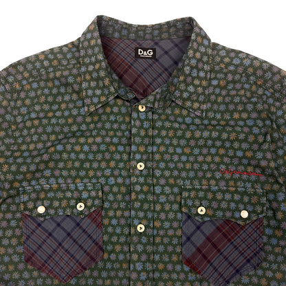 Vintage Dolce & Gabbana Polohemd grün L