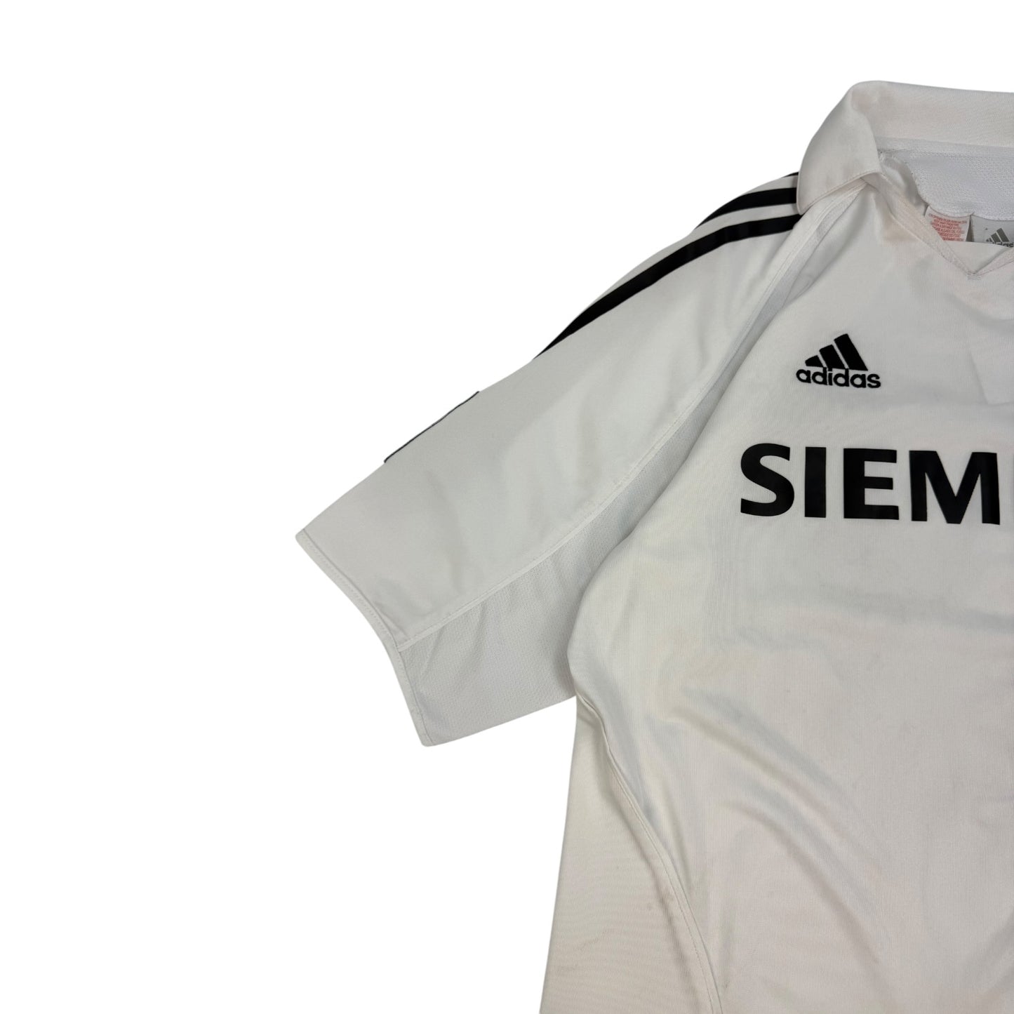 Vintage Adidas Real Madrid Fußballtrikot weiß Gr. 176