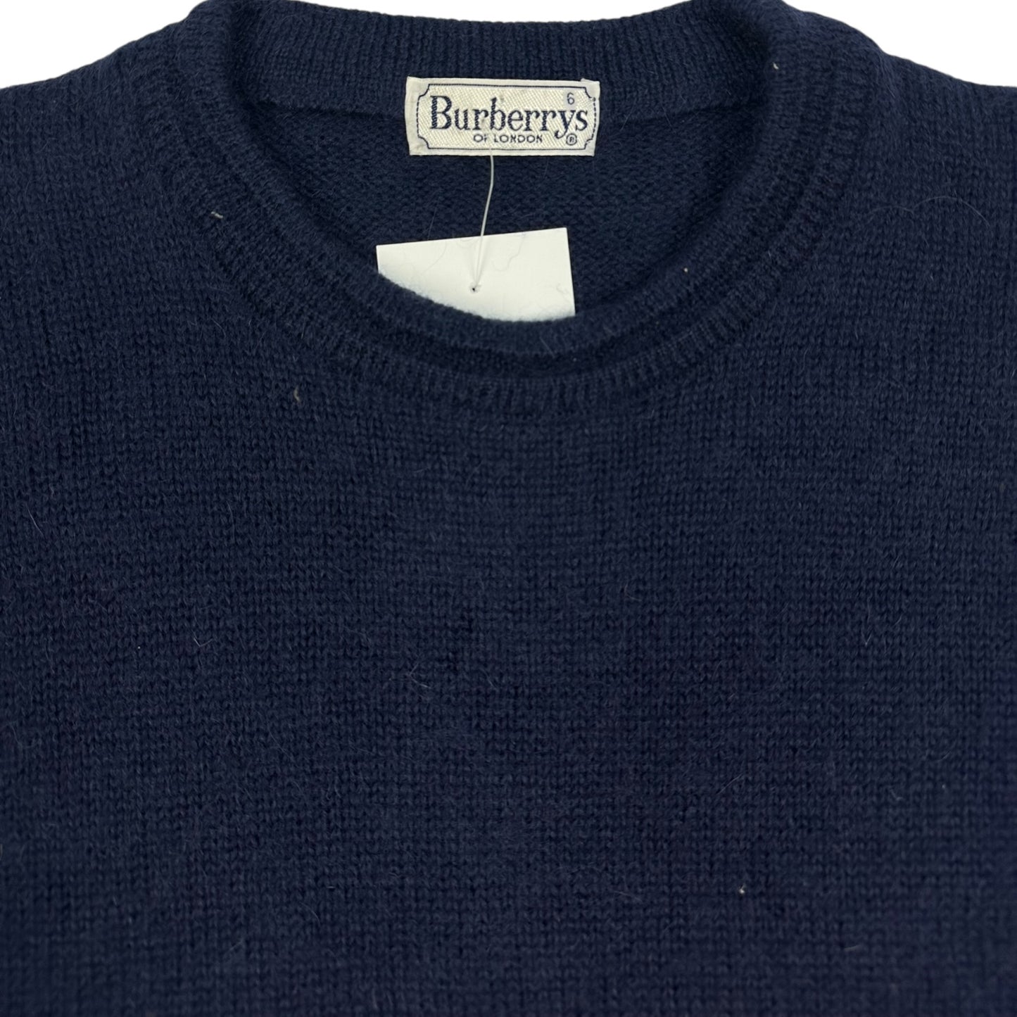 Vintage Burberry Pullover dunkelblau 6/L