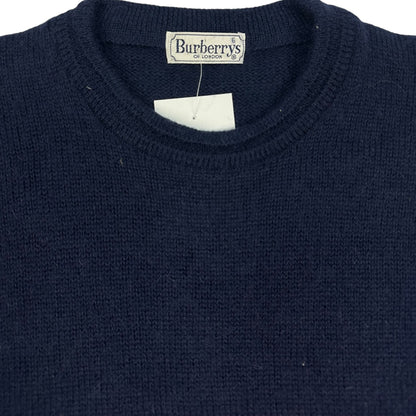 Vintage Burberry Pullover dunkelblau 6/L