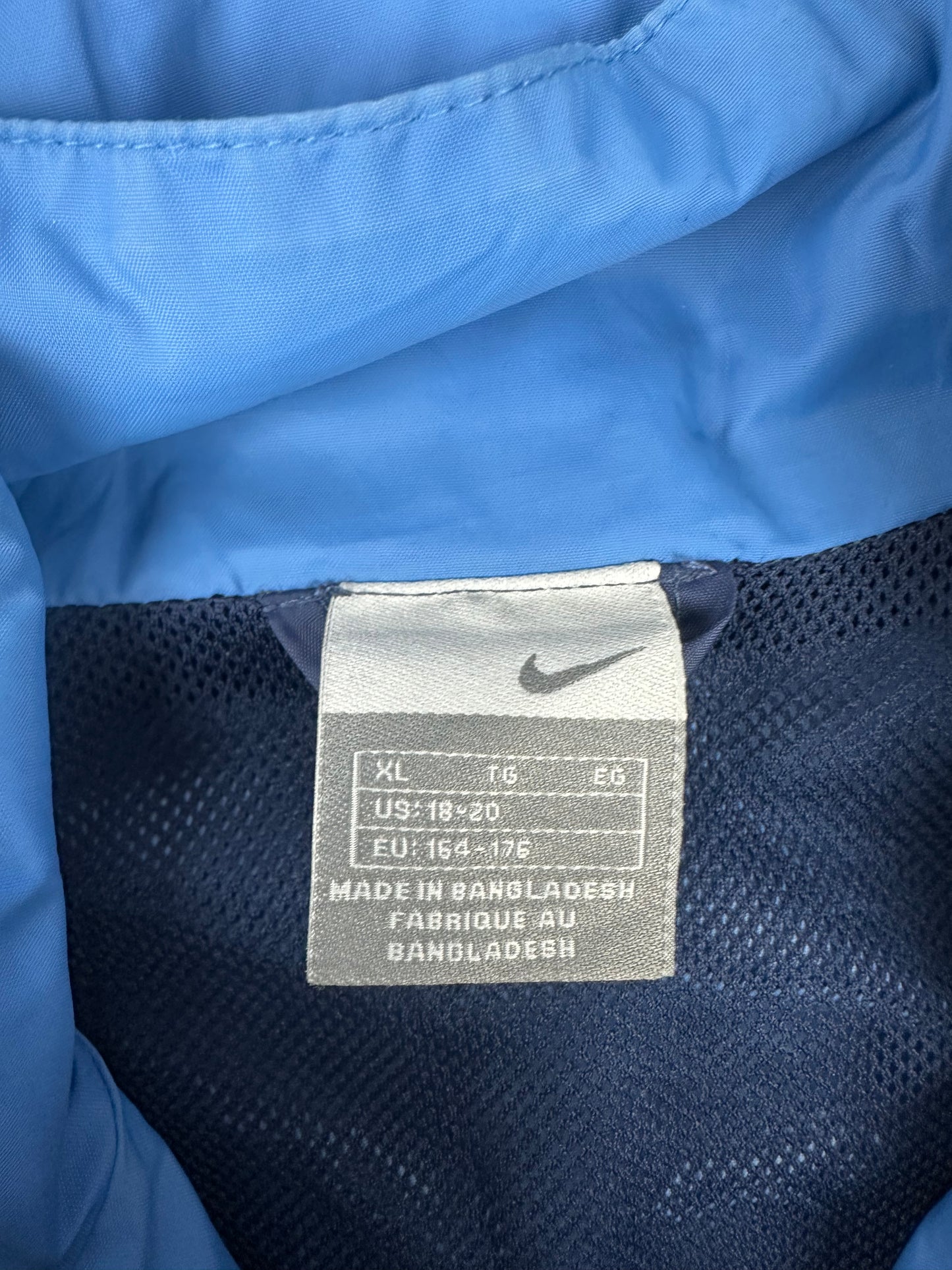 Vintage Nike Trackjacket navy / blau XL