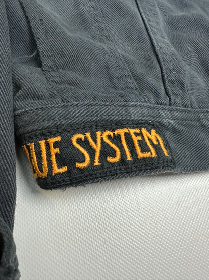 Vintage Blue System Jacke grau Gr.