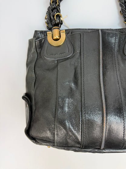 Vintage Chloé Handtasche schwarz / Gold