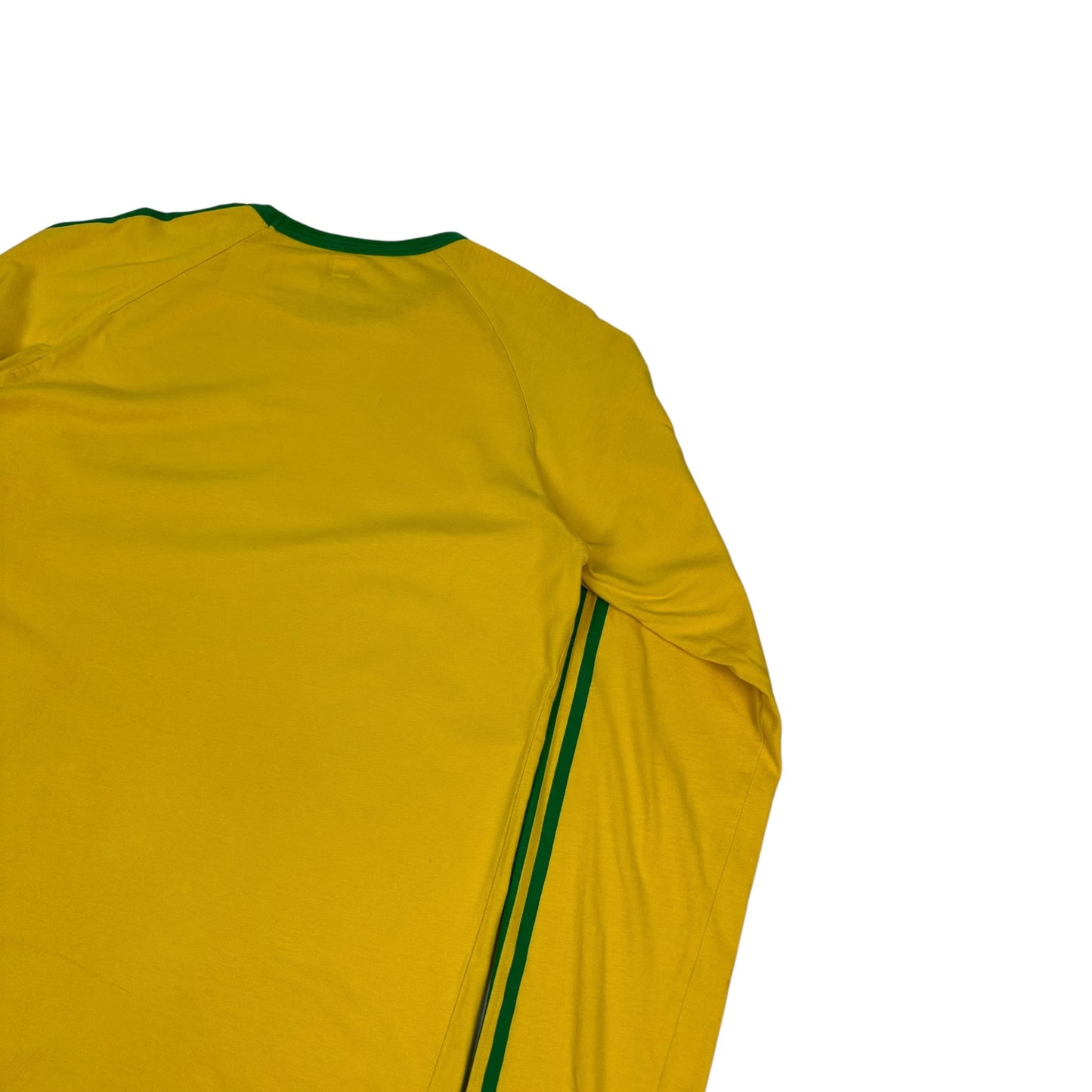 Vintage Adidas Longsleeve gelb / grün XL