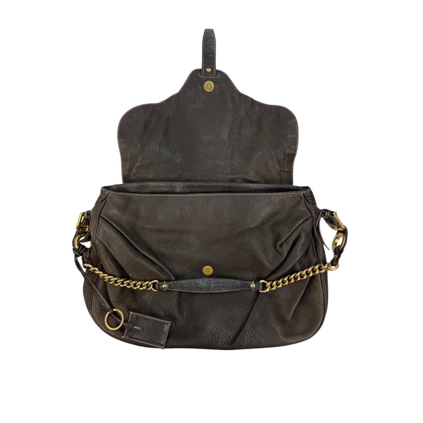Vintage Dolce & Gabbana Miss Charles Bag braun / Gold