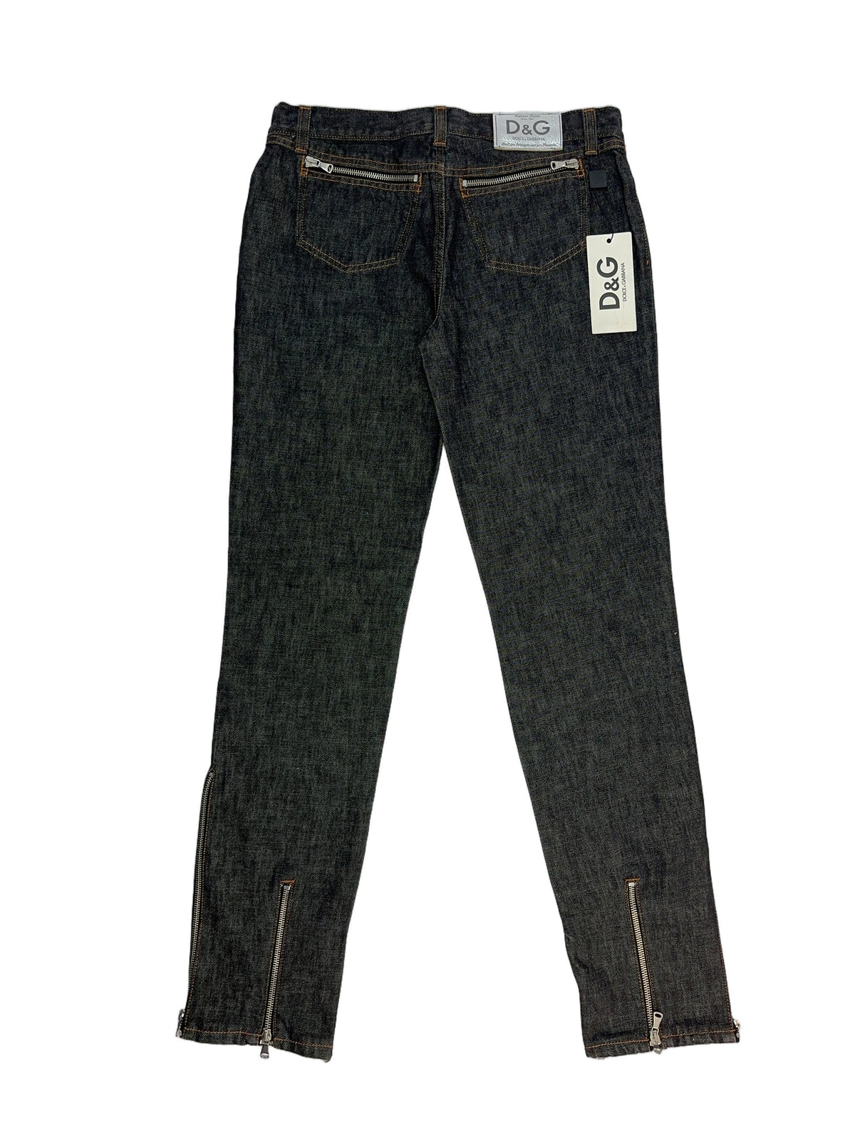 Dolce & Gabbana AW 2003 Zip Jeans