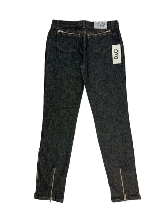 Dolce & Gabbana AW 2003 Zip Jeans