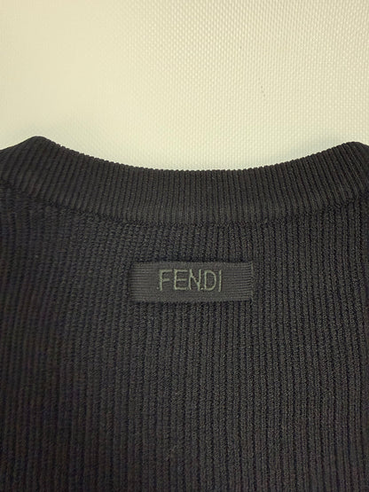 Fendi Slim Fit T-Shirt schwarz Gr. 46