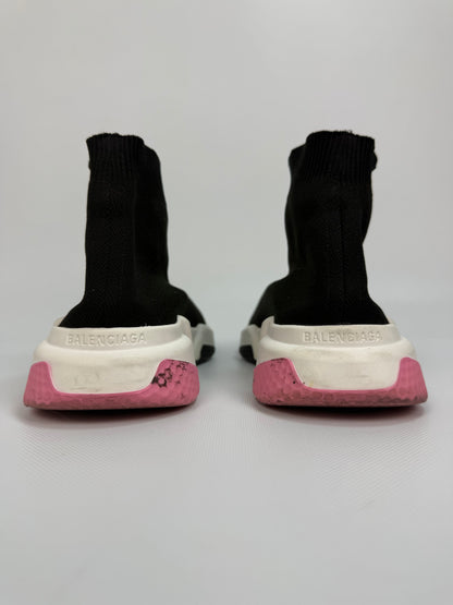 Balenciaga Speed Sneaker schwarz / rosa Gr. 39