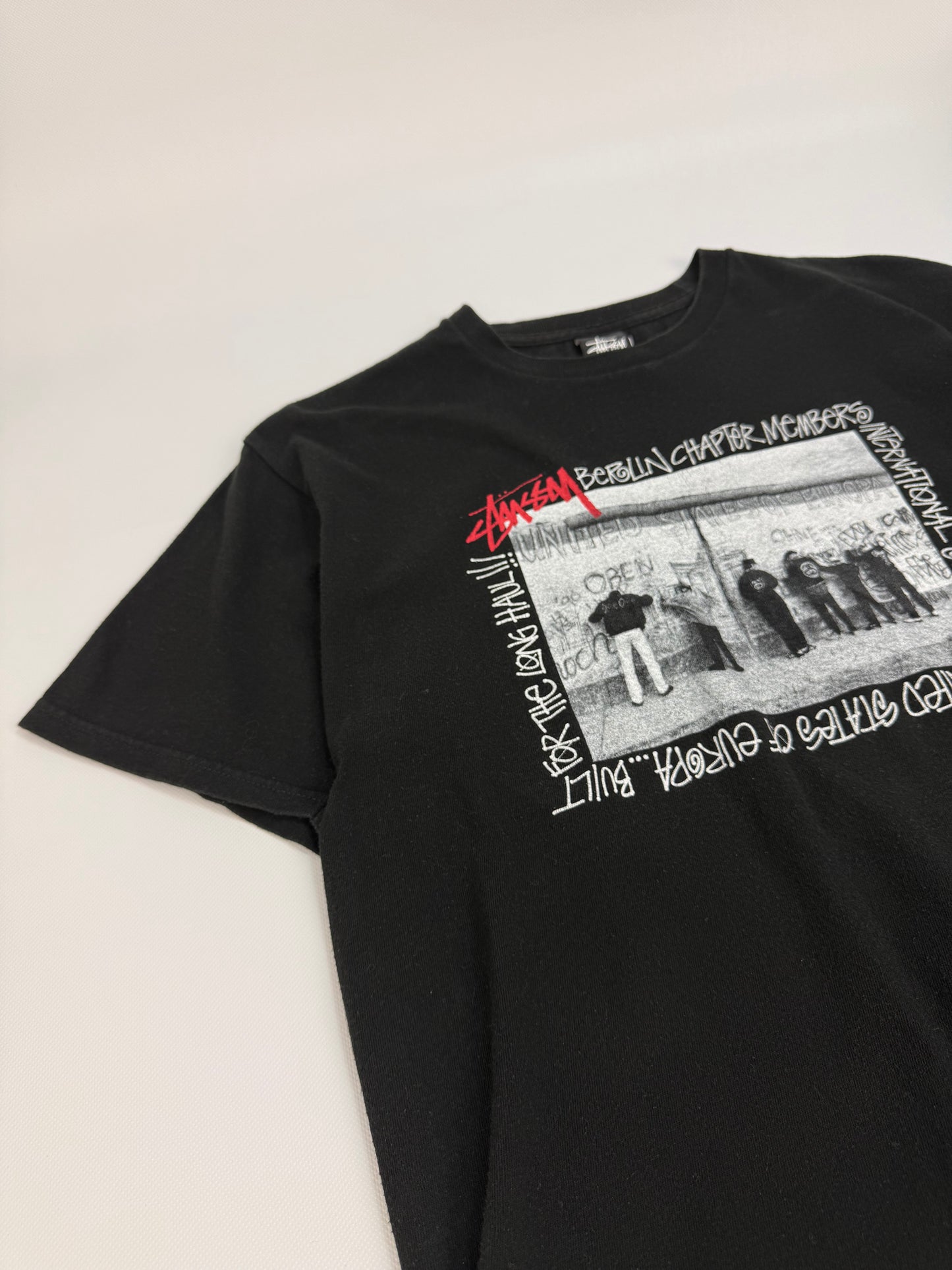 Stüssy T-Shirt schwarz Gr. M