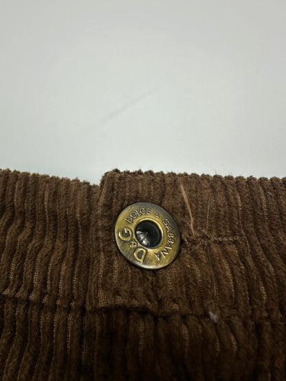 Vintage Dolce & Gabbana Rock braun Gr. 32