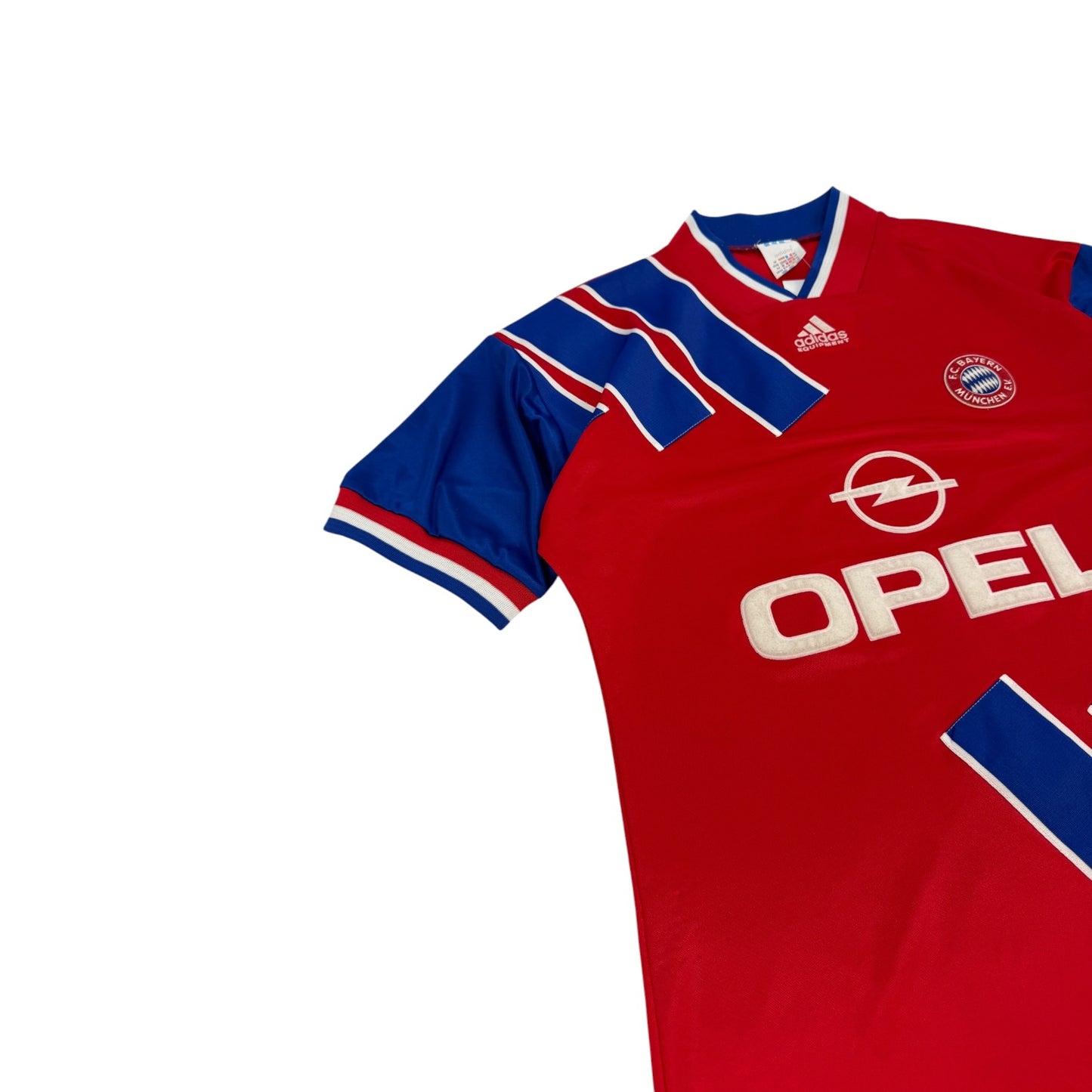 Vintage Adidas FC Bayern Fußballtrikot rot Gr. M