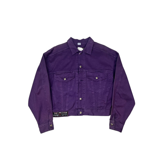 Vintage Blue System Jacke lila Gr. 3/L