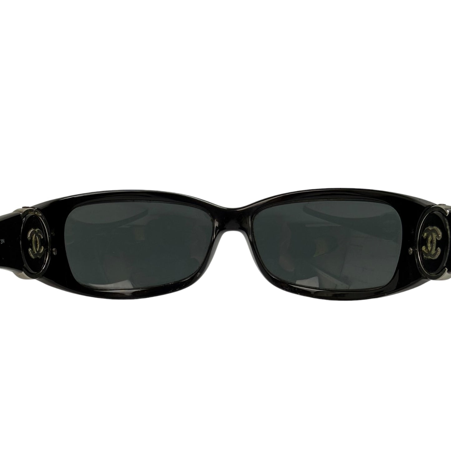 Vintage Chanel Sonnenbrille schwarz