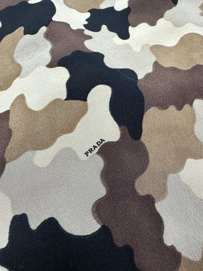 Prada Camouflage Kleid braun/beige Gr. 42