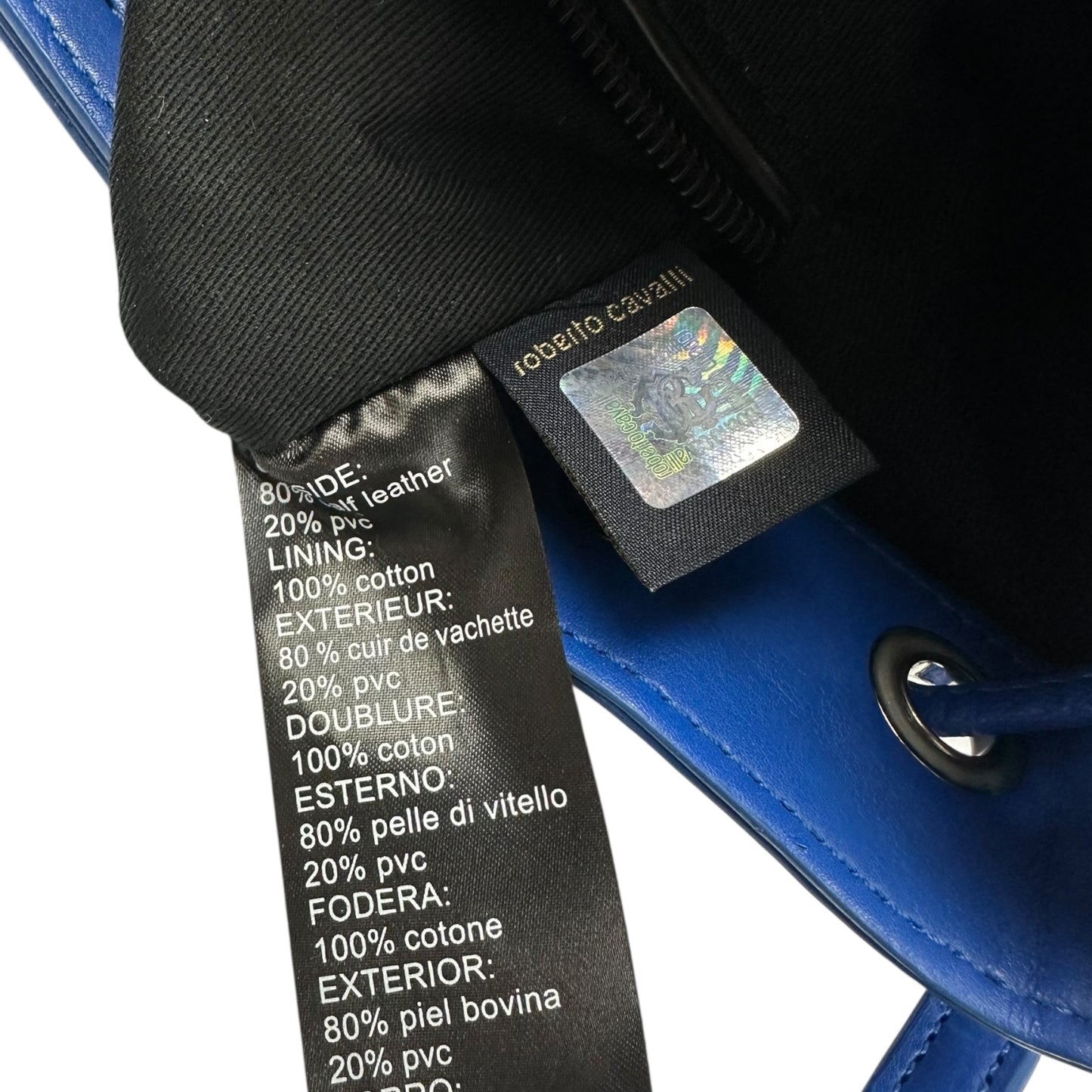 Roberto Cavalli Class Tasche blau