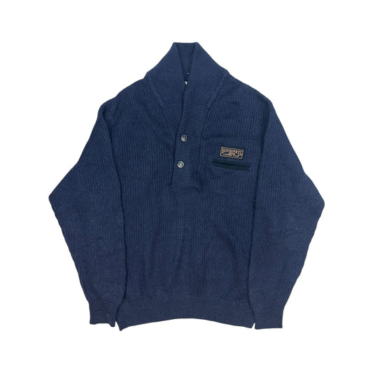 Vintage Burberry Pullover dunkelblau 7/XL
