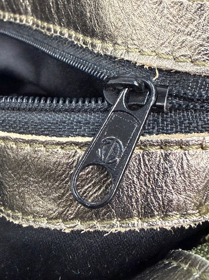 Vintage Dolce & Gabbana Tasche Cow Silber / Gold
