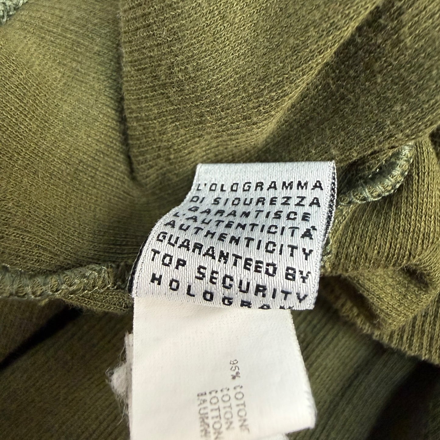 Vintage Dolce & Gabbana Top dunkelgrün Gr. M
