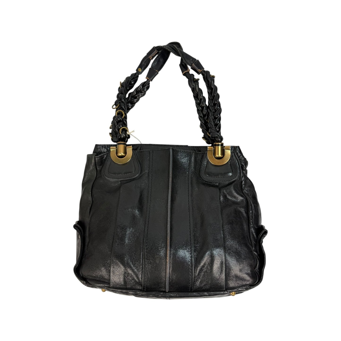 Vintage Chloé Handtasche schwarz / Gold