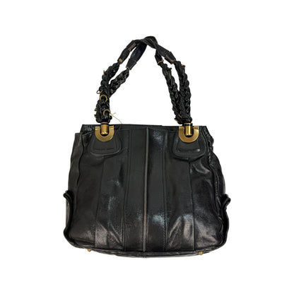 Vintage Chloé Handtasche schwarz / Gold