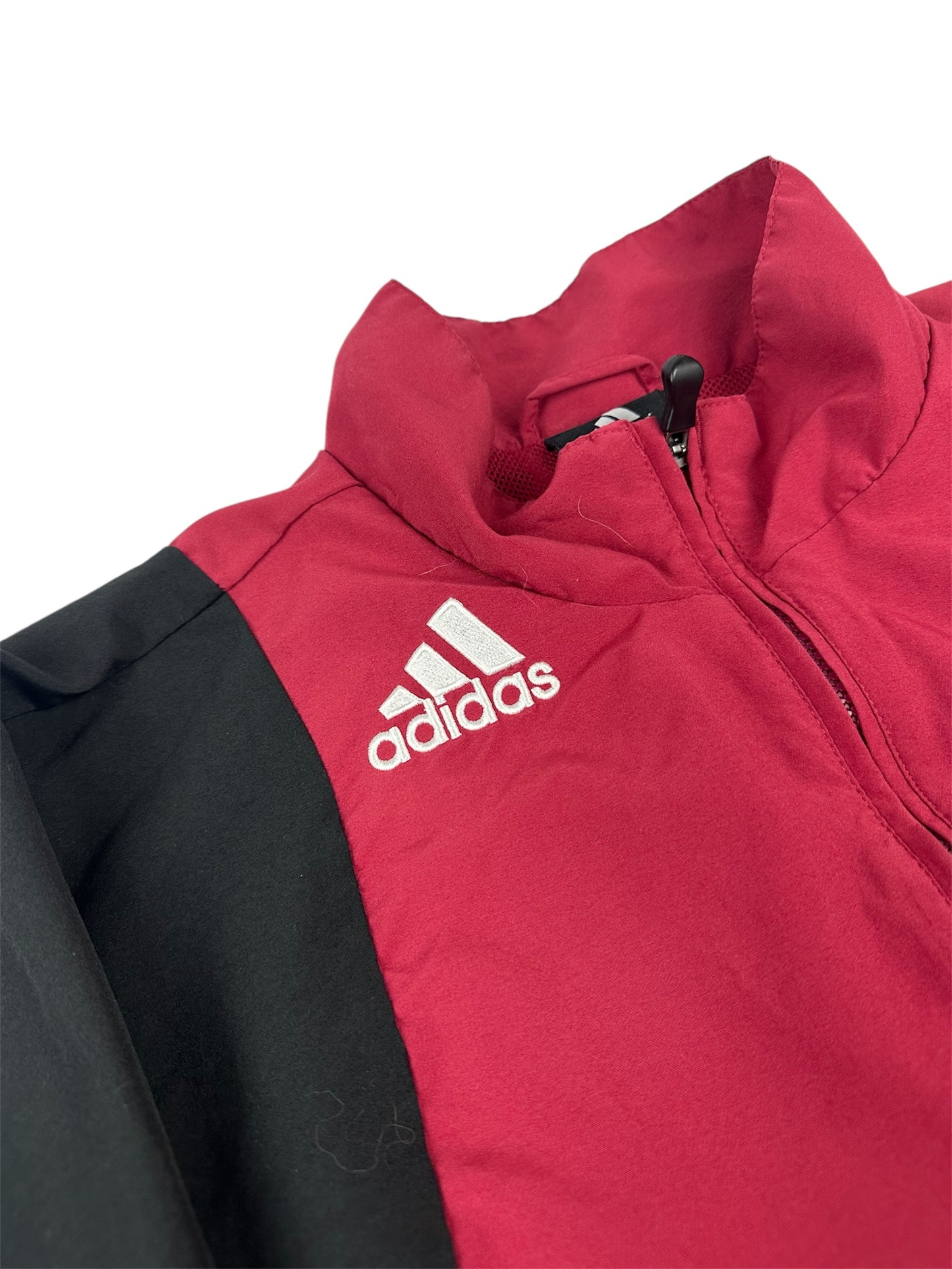 Vintage Adidas Tracksuit rot / schwarz M