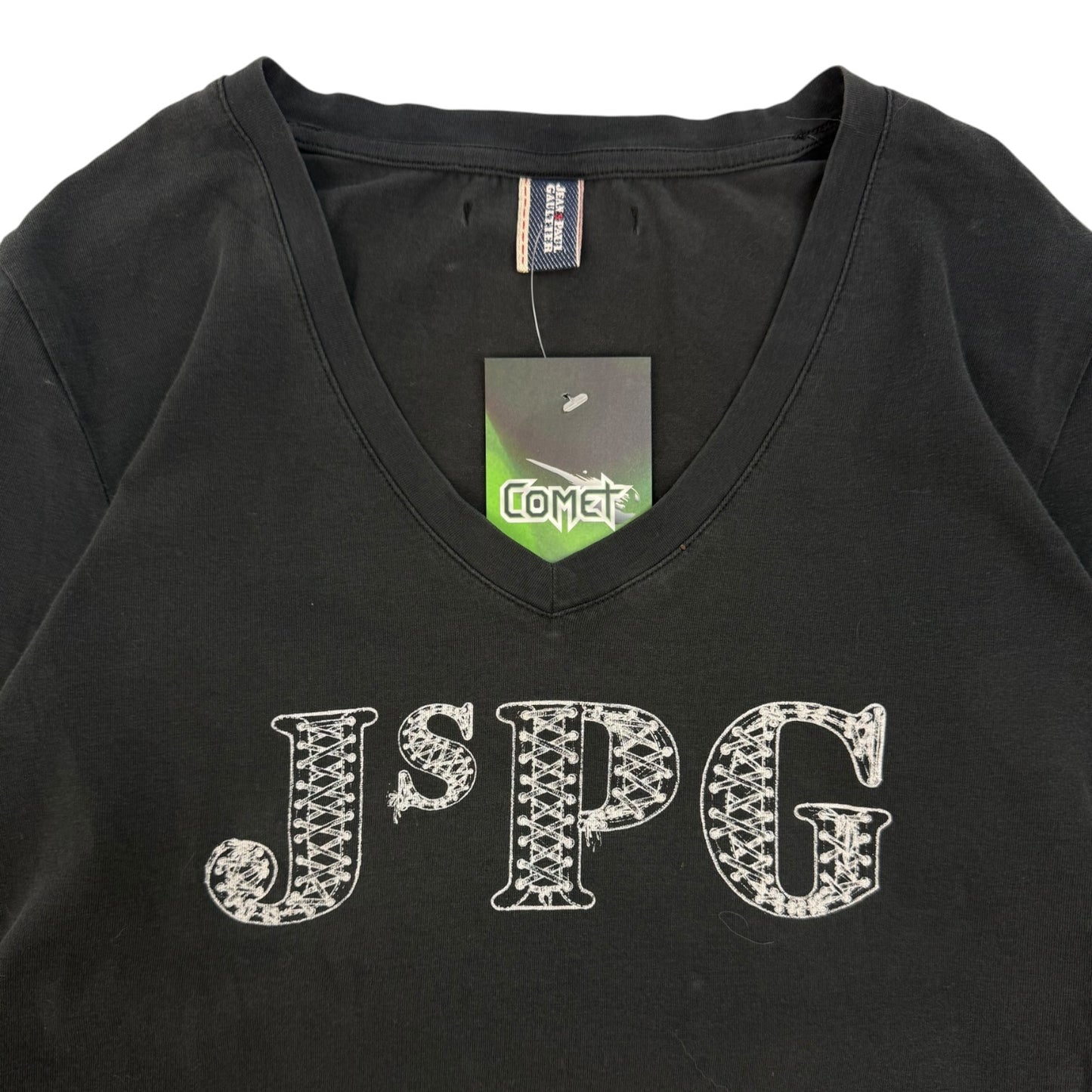 Vintage Jean Paul Gaultier Shirt schwarz Gr. Damen M