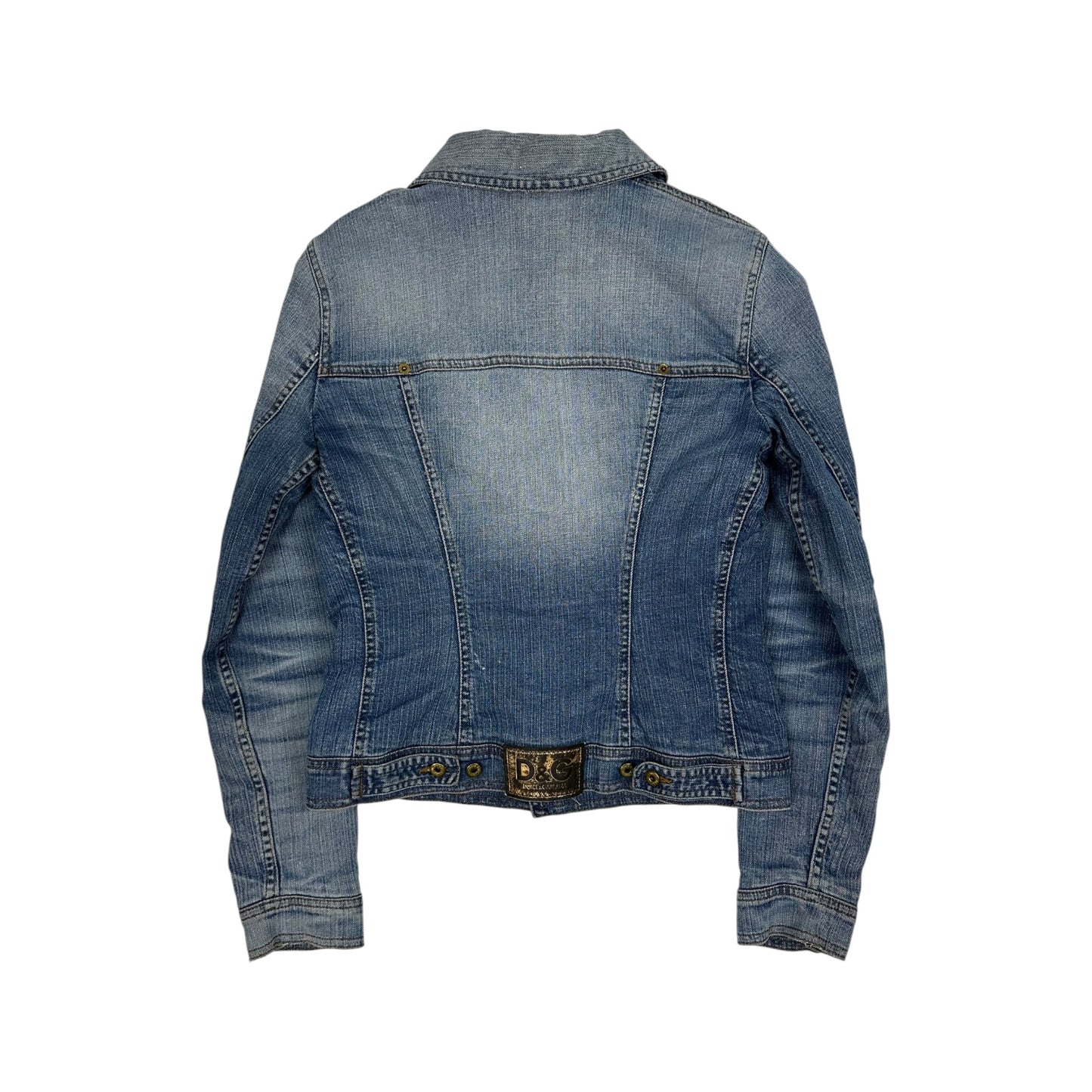 Vintage Dolce & Gabbana Jeansjacke hellblau L