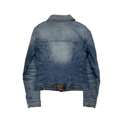 Vintage Dolce & Gabbana Jeansjacke hellblau L