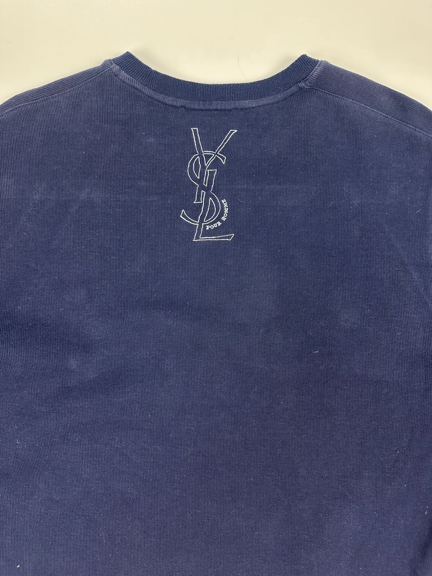 Vintage Yves Saint Laurent Pullover navy Gr. L
