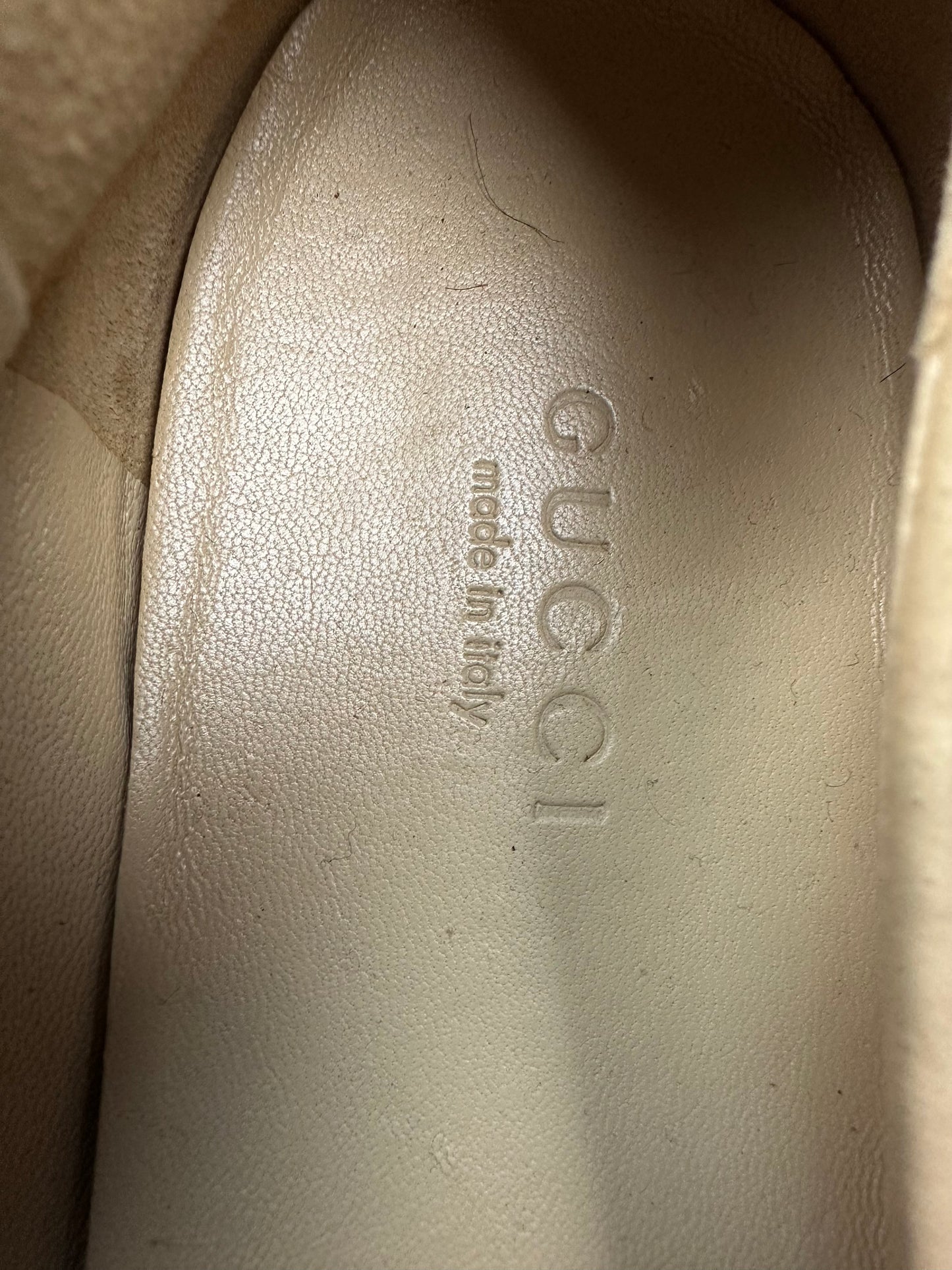Vintage Gucci Ballerinas schwarz/weiß Gr. 38