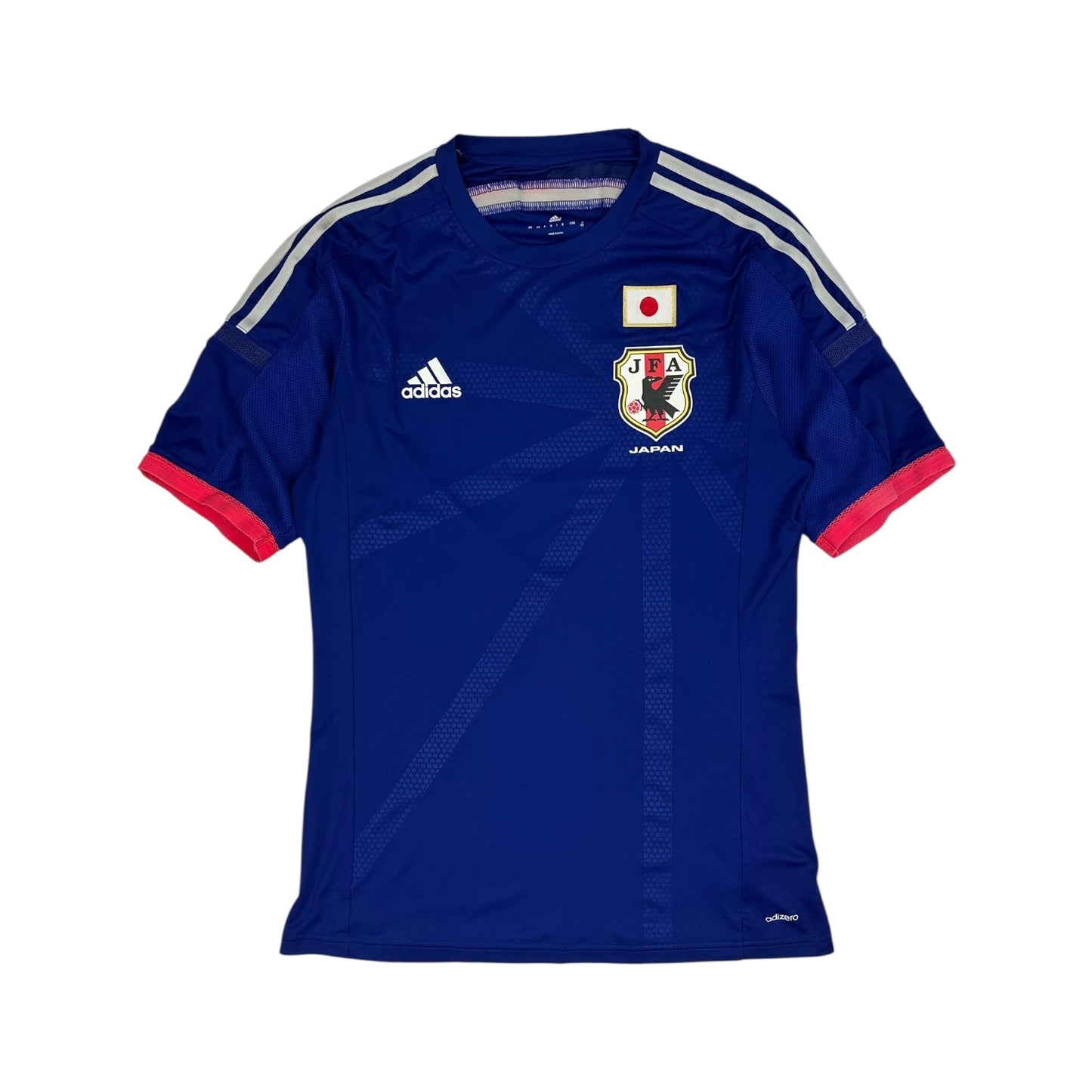 Vintage Adidas Japan Fußball Trikot rot / blau L