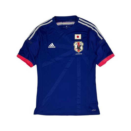 Vintage Adidas Japan Fußball Trikot rot / blau L