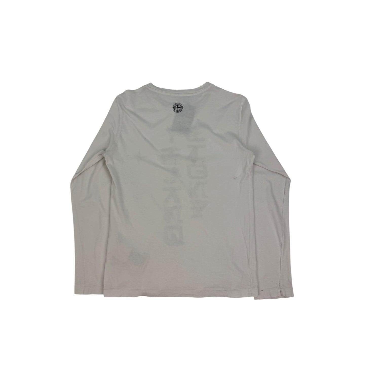 Stone Island Longsleeve weiß Gr. 12A