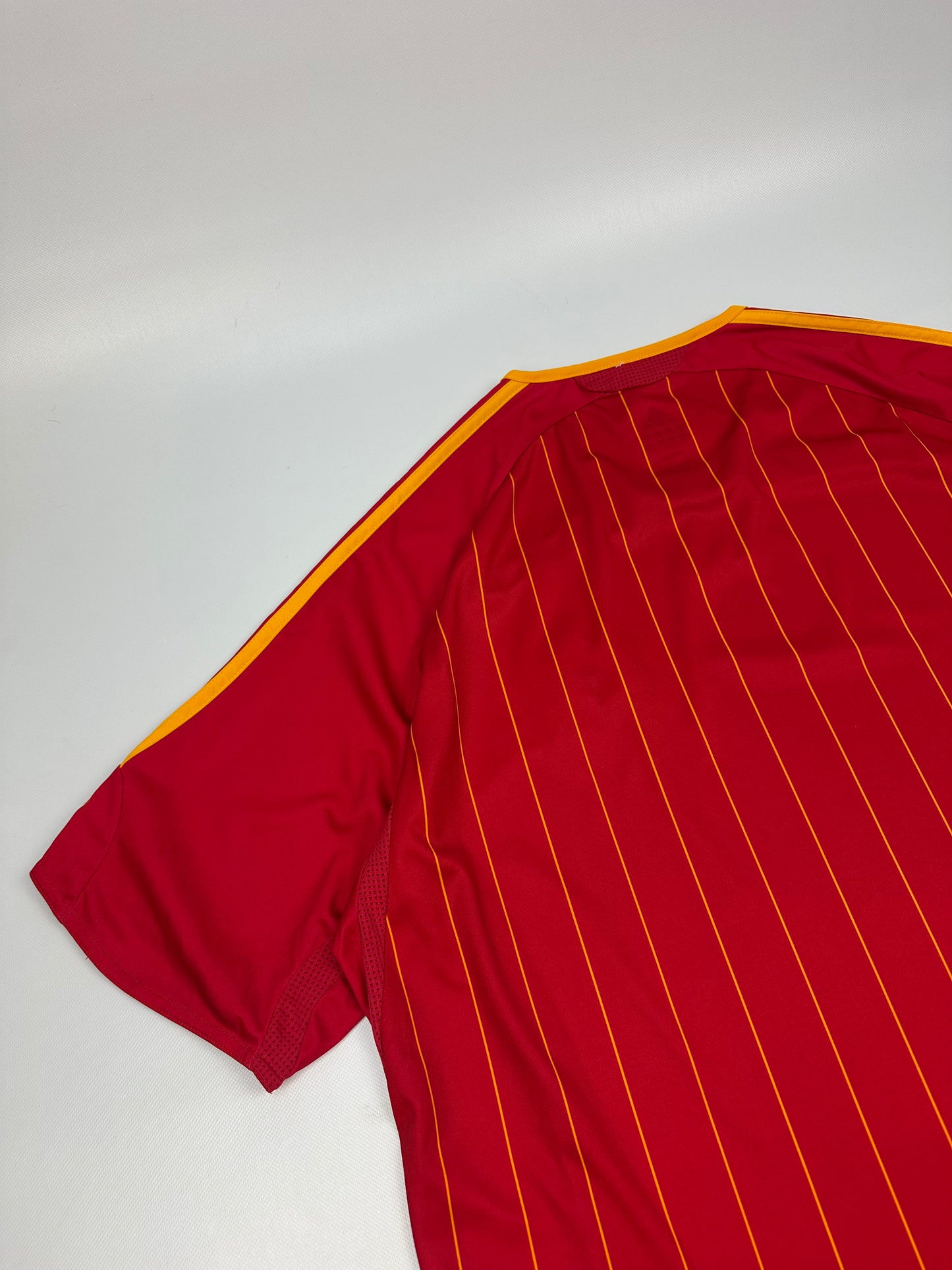 Vintage Adidas Spanien Fußballtrikot rot XL