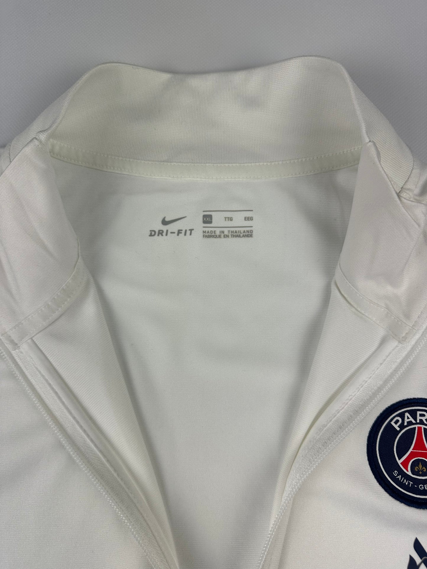 Nike PSG Fußball Trainings Jacke weiß XL