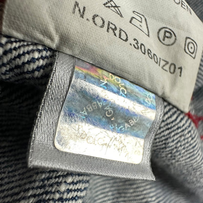 Vintage Dolce & Gabbana Jeans Jacke blau