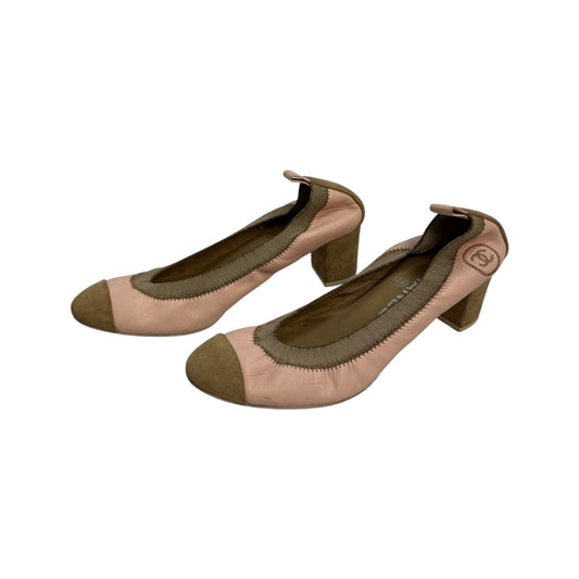 Vintage Chanel Heels rosa Gr. 37,5
