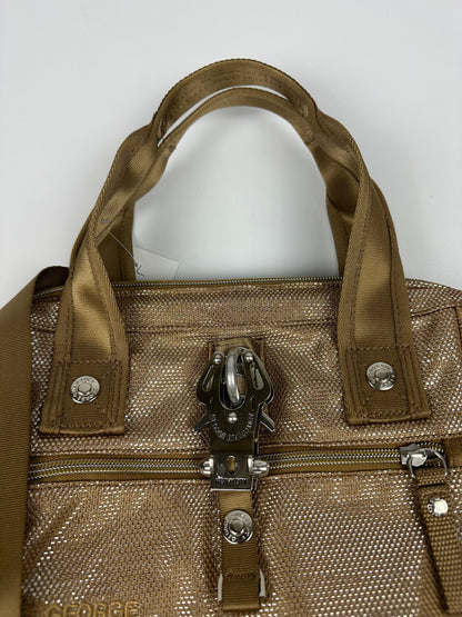 Vintage GG&L Hand- Umhängetasche gold