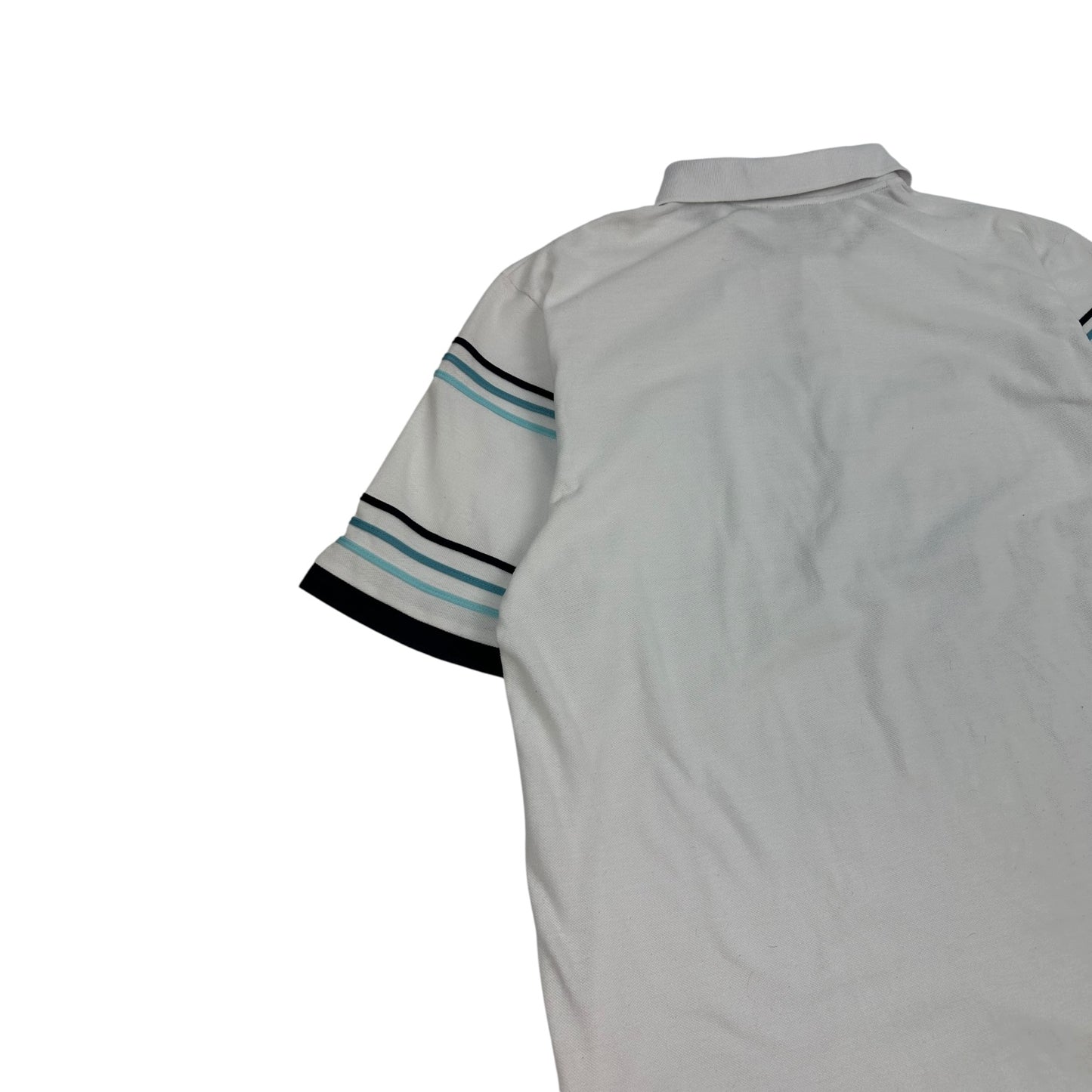 Vintage Yves Saint Laurent Polohemd weiß / blau XL